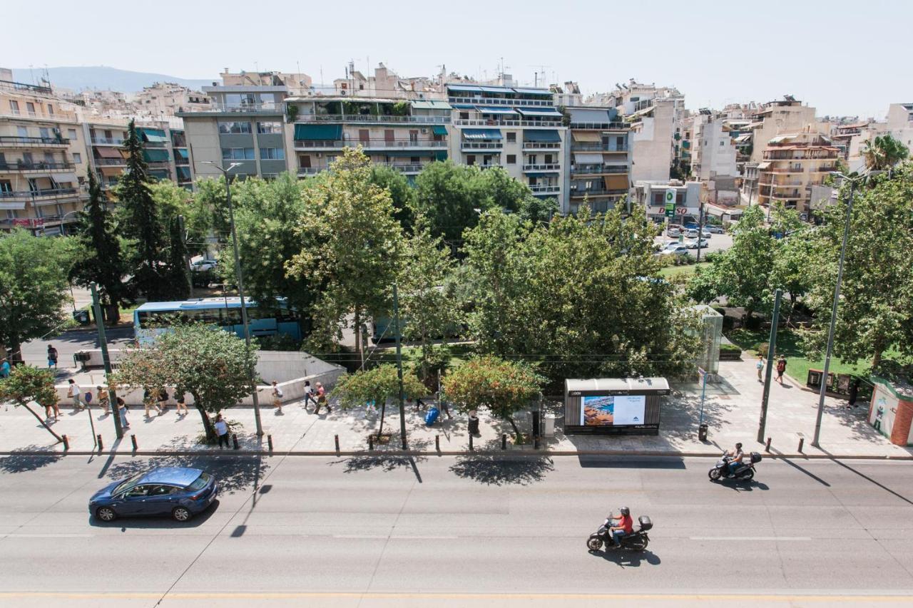 Museum Of Modern Art Rooms In Apartment, Next To Metro Suggrou Fix, Walk To Acropolis Athena Bagian luar foto