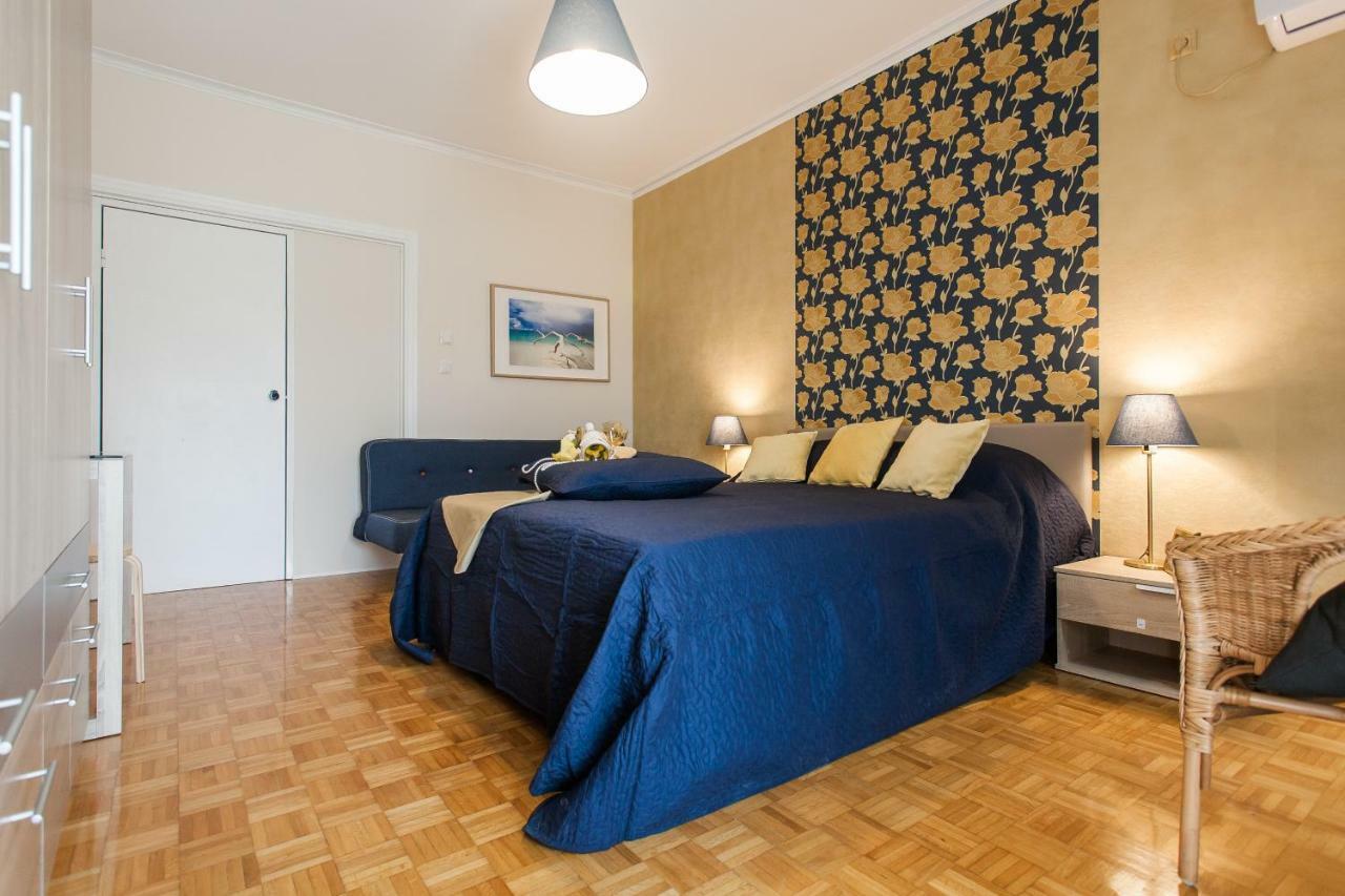 Museum Of Modern Art Rooms In Apartment, Next To Metro Suggrou Fix, Walk To Acropolis Athena Bagian luar foto