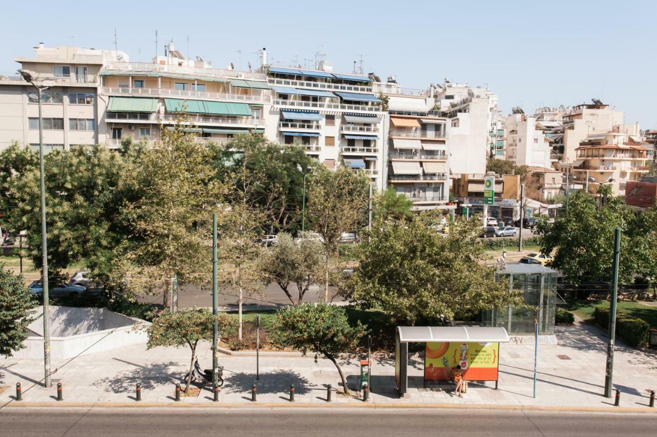 Museum Of Modern Art Rooms In Apartment, Next To Metro Suggrou Fix, Walk To Acropolis Athena Bagian luar foto