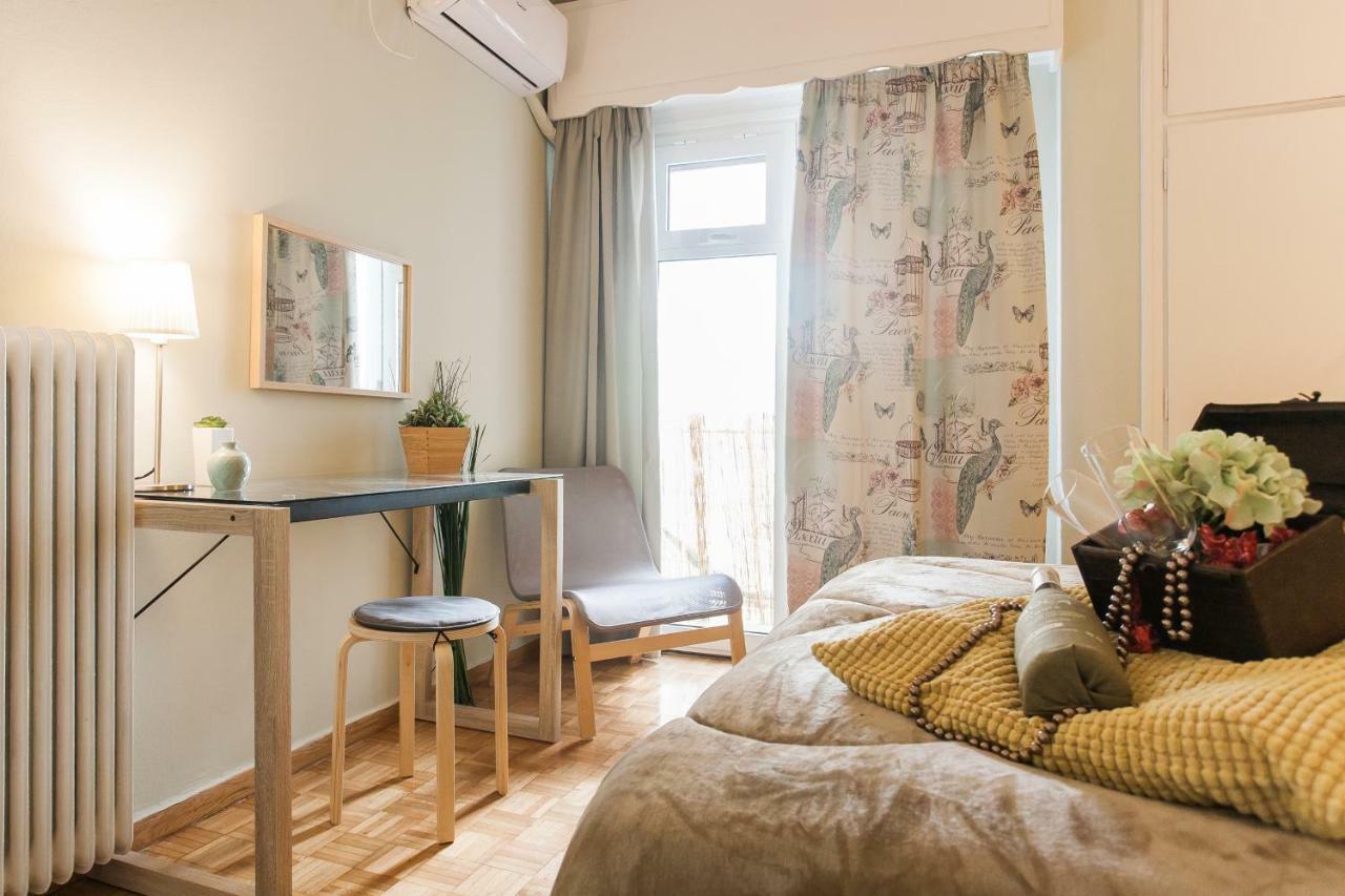 Museum Of Modern Art Rooms In Apartment, Next To Metro Suggrou Fix, Walk To Acropolis Athena Bagian luar foto