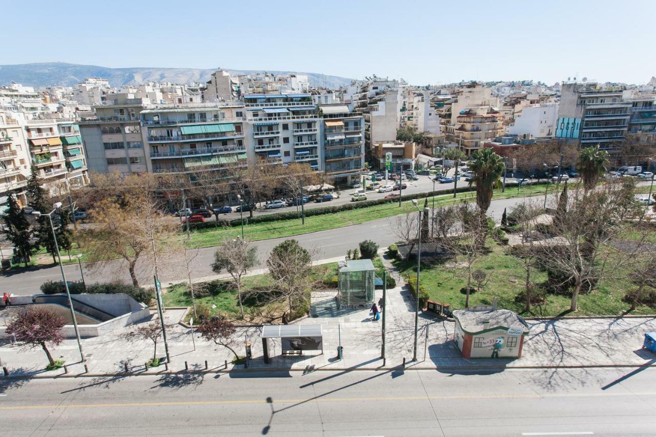 Museum Of Modern Art Rooms In Apartment, Next To Metro Suggrou Fix, Walk To Acropolis Athena Bagian luar foto
