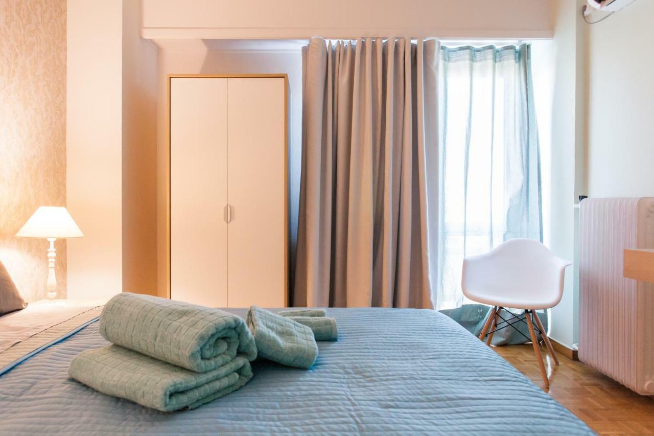 Museum Of Modern Art Rooms In Apartment, Next To Metro Suggrou Fix, Walk To Acropolis Athena Bagian luar foto