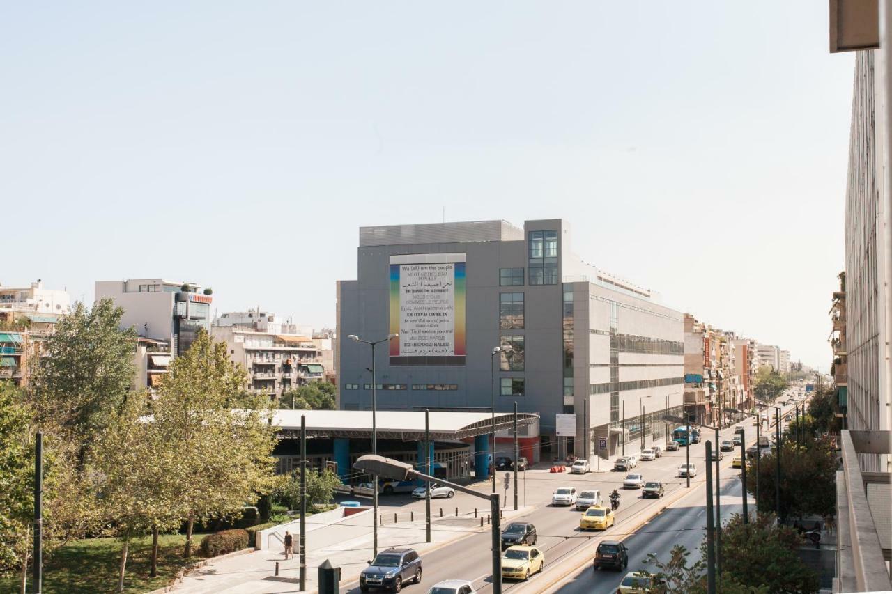 Museum Of Modern Art Rooms In Apartment, Next To Metro Suggrou Fix, Walk To Acropolis Athena Bagian luar foto