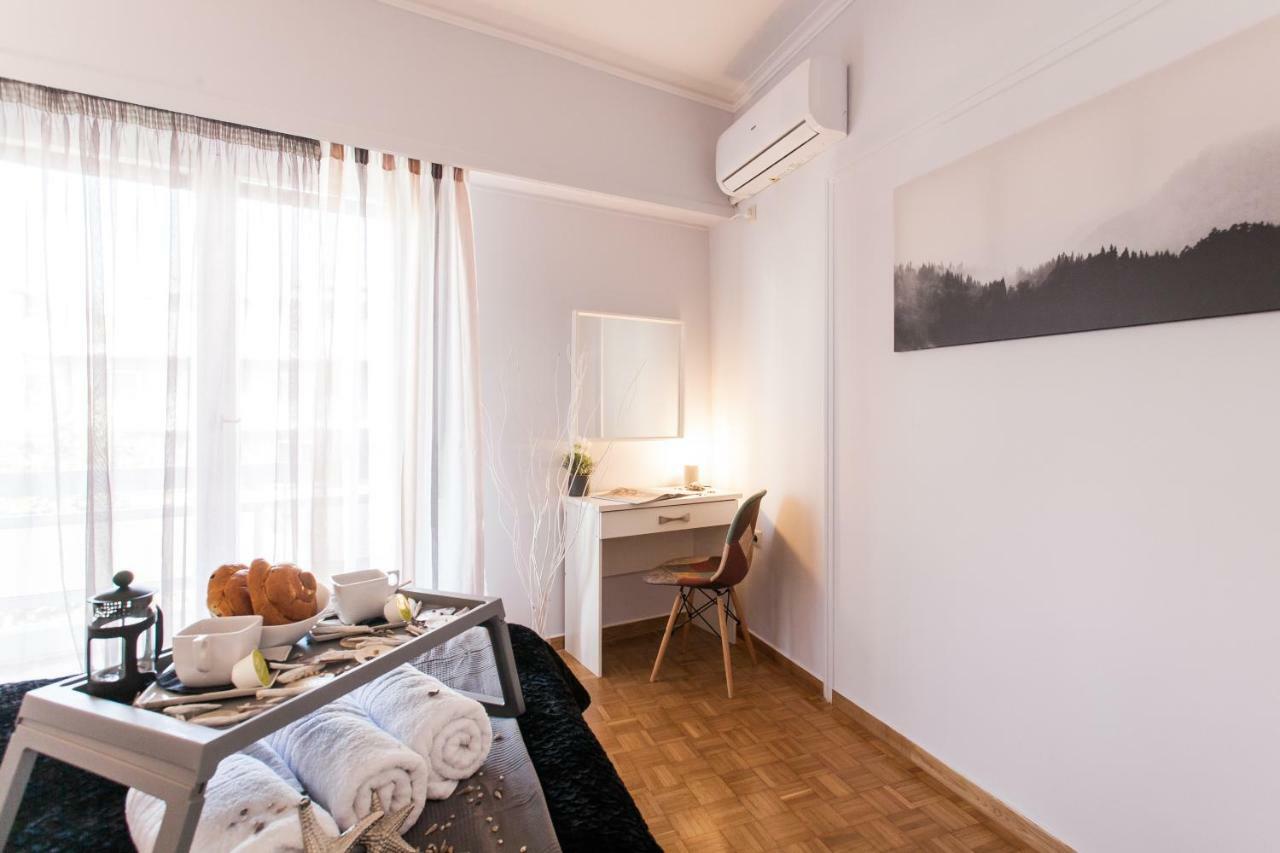 Museum Of Modern Art Rooms In Apartment, Next To Metro Suggrou Fix, Walk To Acropolis Athena Bagian luar foto